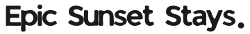 Epic Sunset Stays Logo